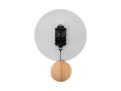 Wandklok Arlo pendulum mat