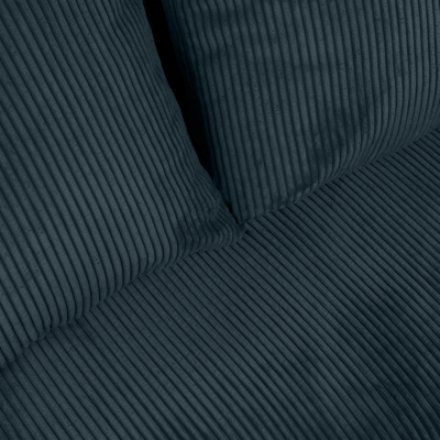 Loods 5 loveseat Mino ribfluweel