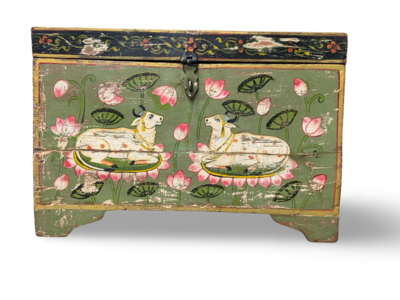 Kist beschilderd groen uniek