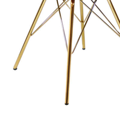 Kuipstoel Velvet goud frame