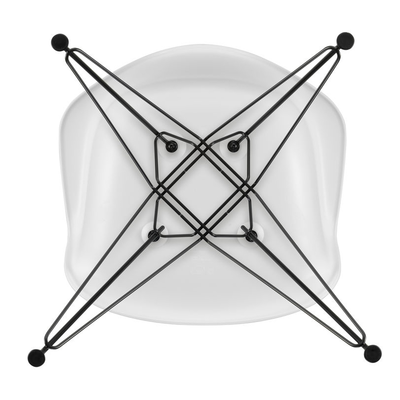 Vitra Eetkamerstoel DAR RE zwart
