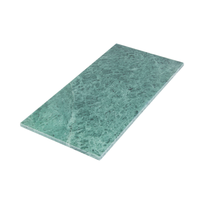 Marmer dienblad L 20x40cm - groen