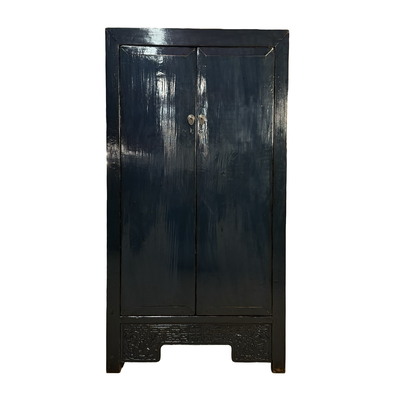 kast 2 deur lak uniek blauw