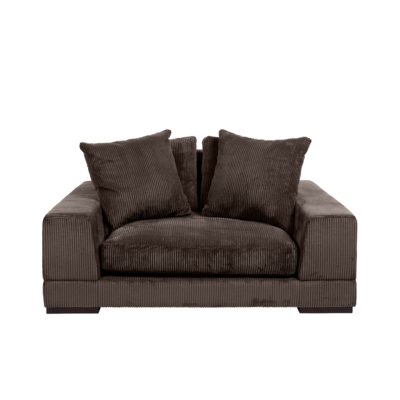 Loods 5 loveseat Mino ribfluweel