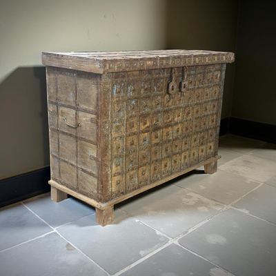 Wandkist messing India uniek