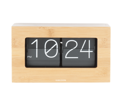 Karlsson wandklok Flip Clock Boxed