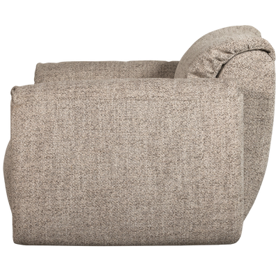 Baggy loveseat geweven chenille bruin
