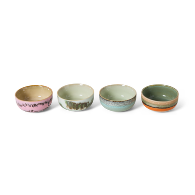 70s ceramics: tapas bowls, renaissance (set of 4)