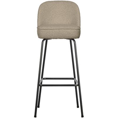 Vogue barstoel 80 cm boucle beige