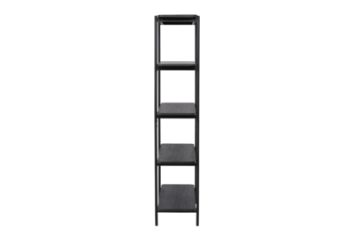 Nuku Open Kast 190cm - Zwart