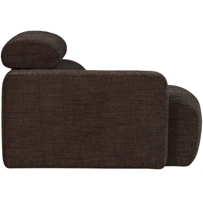 Novi 1-zits element arm links boucle karamelbruin