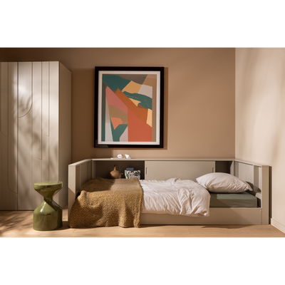 Carter bedbank grenen dust [fsc]