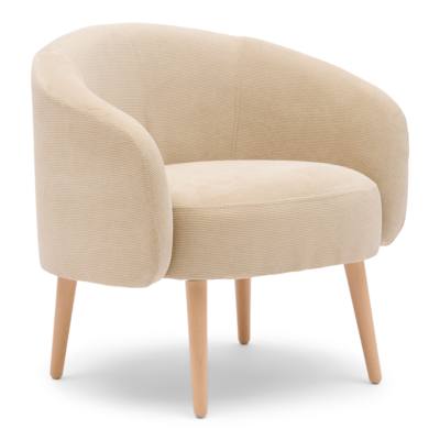 Fauteuil Mats beige