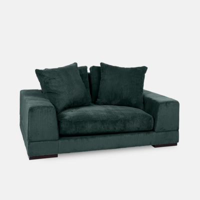 Loods 5 loveseat Mino ribfluweel
