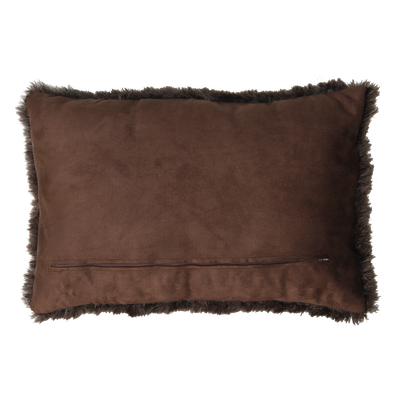 Kussen bont bruin camel