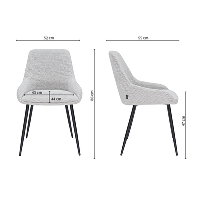 Kick eetkamerstoel Niko