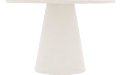 Bogard beton tafel rond | White