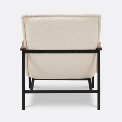 Fauteuil Irma bouclé