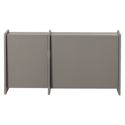 Brock tv meubel 102 cm essen fineer middenbruin [fsc]