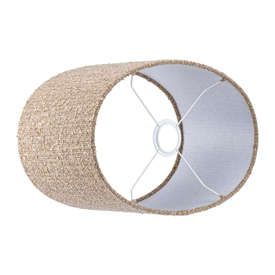 Lampenkap Ovaal Aspen bouclé beige