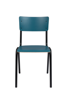 Zuiver Back To School Stoel Matt - Set van 4