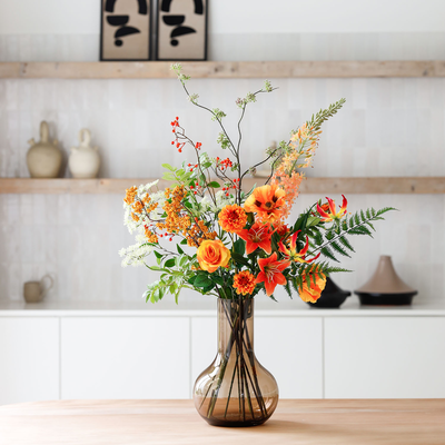 Zijden boeket Clara Belle