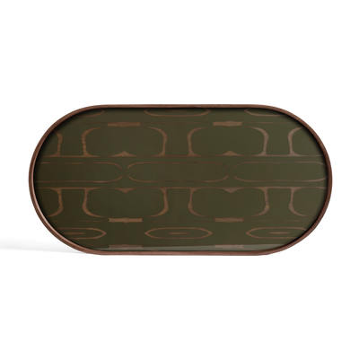 Second Nature glazen dienblad