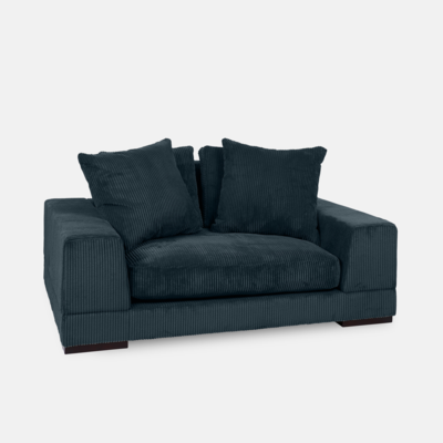 Loods 5 loveseat Mino ribfluweel