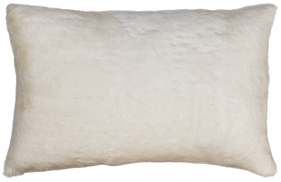 Kussen Bont ecru 55x36 cm