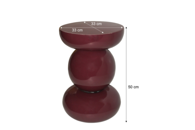 Bijzettafel Burgundy