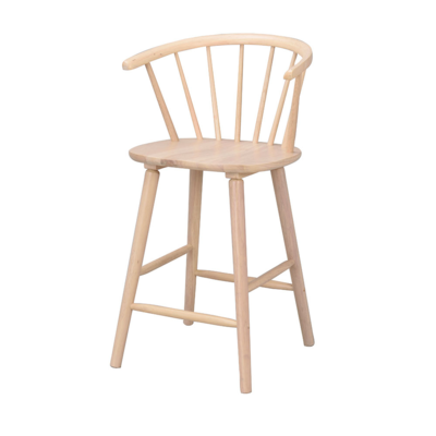 Carmen houten barkruk - 96 cm hoog