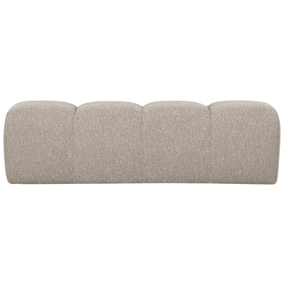 Mojo eetbank 164 cm wollig ecru