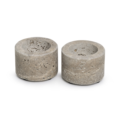 Waxinelichthouder Titanium