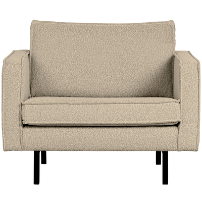 Rodeo fauteuil structure velvet frost