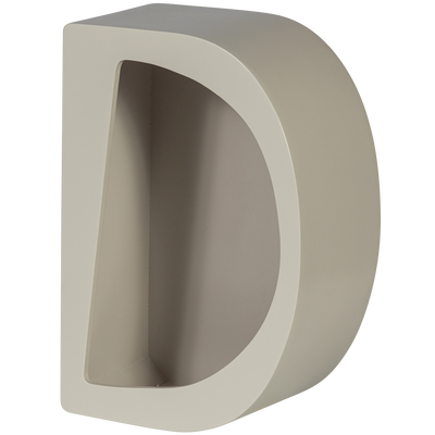 Noam wanddeco halfrond hout dust 15x35x24 cm