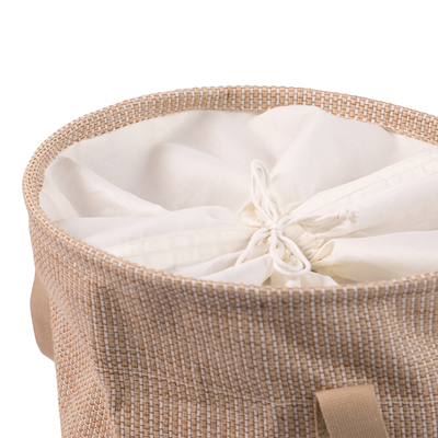 Wasmand rond jute natural Ø38 cm
