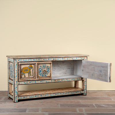 Consoletafel Aakash Handbeschilderd