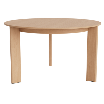 HAY Eettafel Chisel 20 eiken Ø127cm