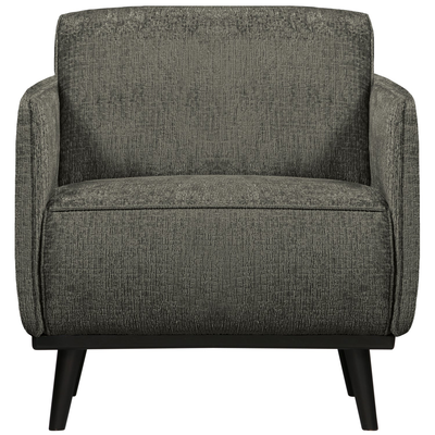 Statement fauteuil met arm chenille velvet perzikroze