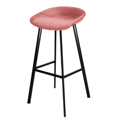 Kick barkruk Finn hoog (zithoogte 80 cm)