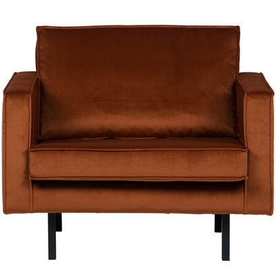 Rodeo fauteuil structure velvet frost