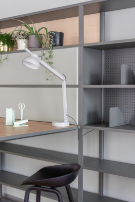 HAY barkruk AAS32 high - zwart gelakt frame