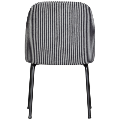 Vogue eetkamerstoel structure velvet brass