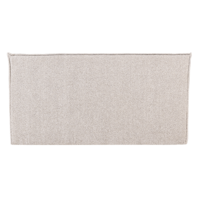 Cluster eetbankje met rugleuning boucle khaki bruin