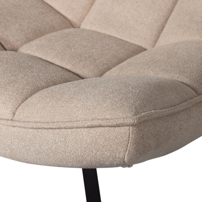 Maudi draaifauteuil chenille structuur groen