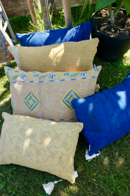Kussen Kantha vintage 50x70 cm
