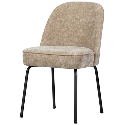 Vogue eetkamerstoel structure velvet brass