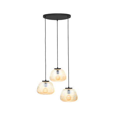 Hanglamp Robbie rond - 3 lichts