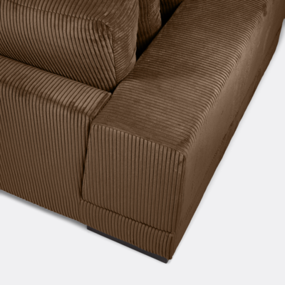 Loods 5 loveseat Mino ribfluweel