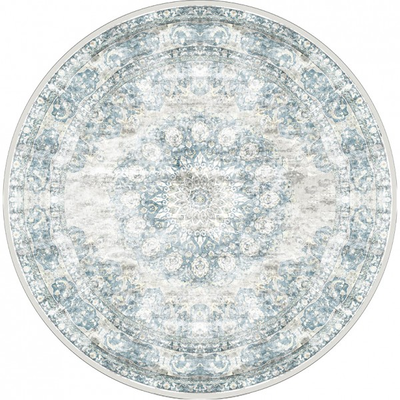 Vloerkleed Viola Blue rond
